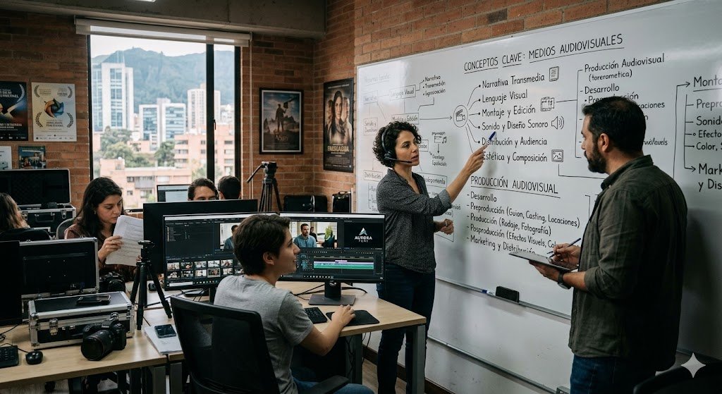 Conceptos Clave en Medios Audiovisuales y Productora Audiovisual